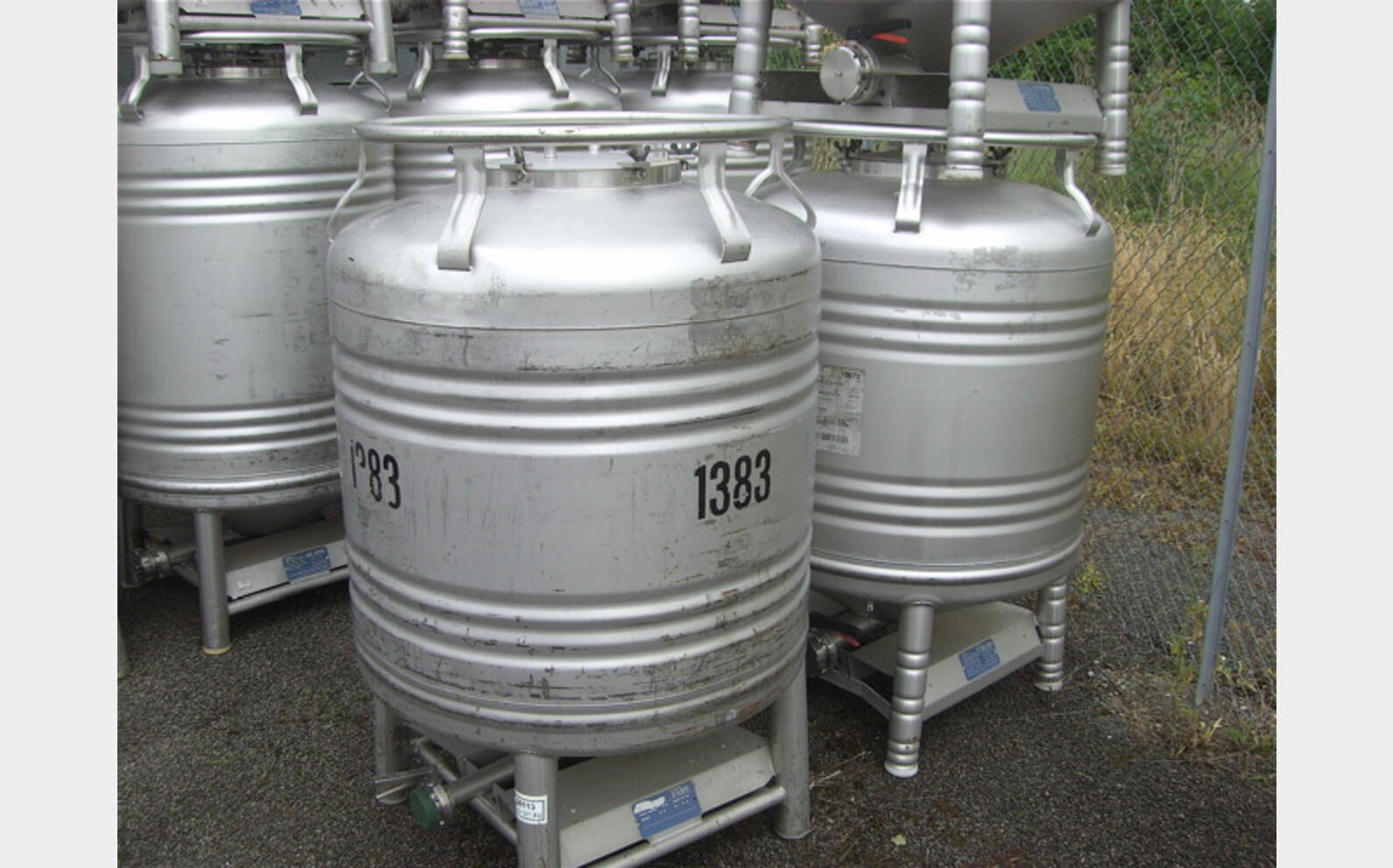 Conteneur INOX 304L 800 litres