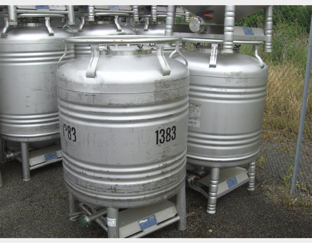 Conteneur INOX 304L 800 litres