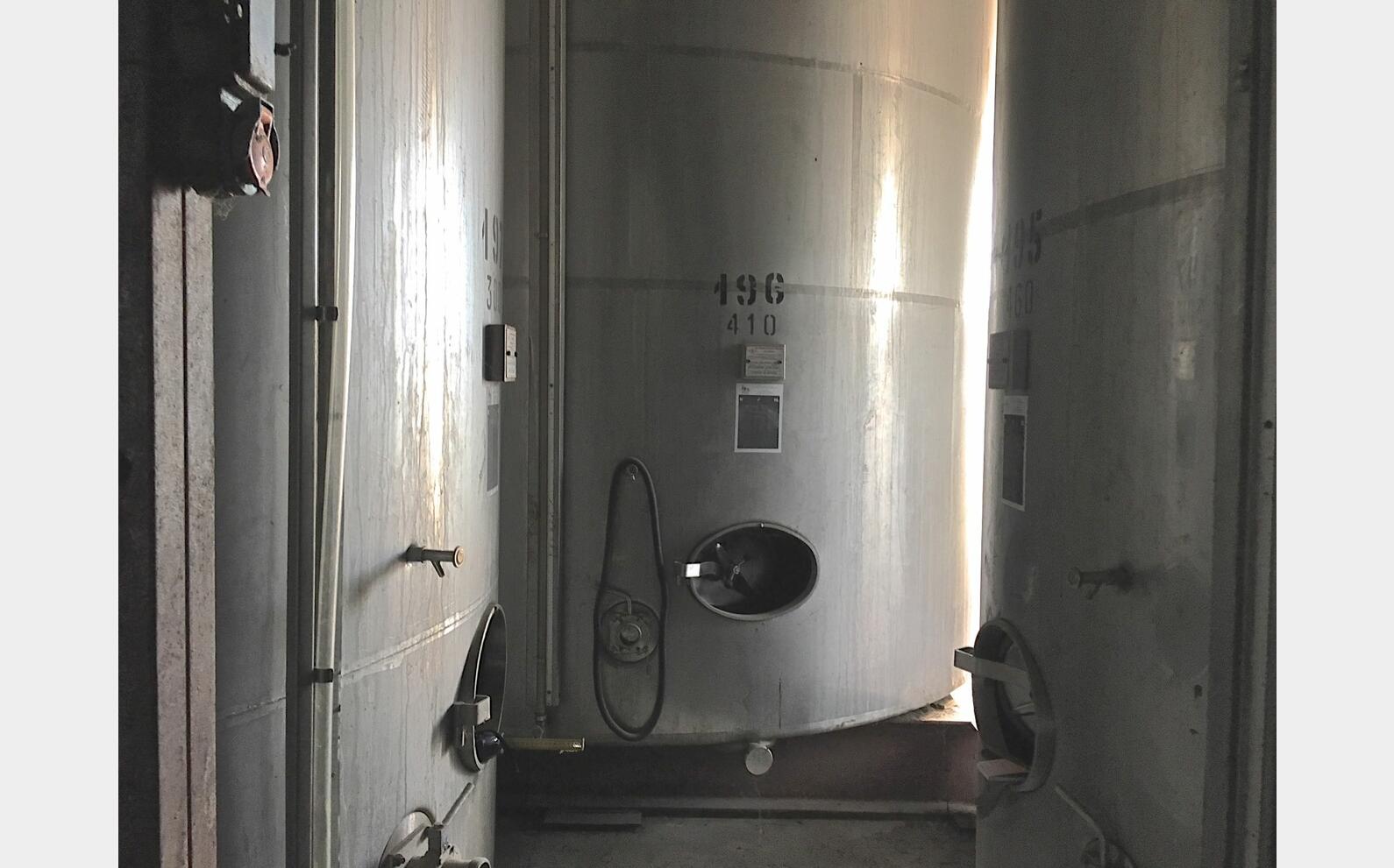 Cuve Inox 316 Ti cylindrique verticale