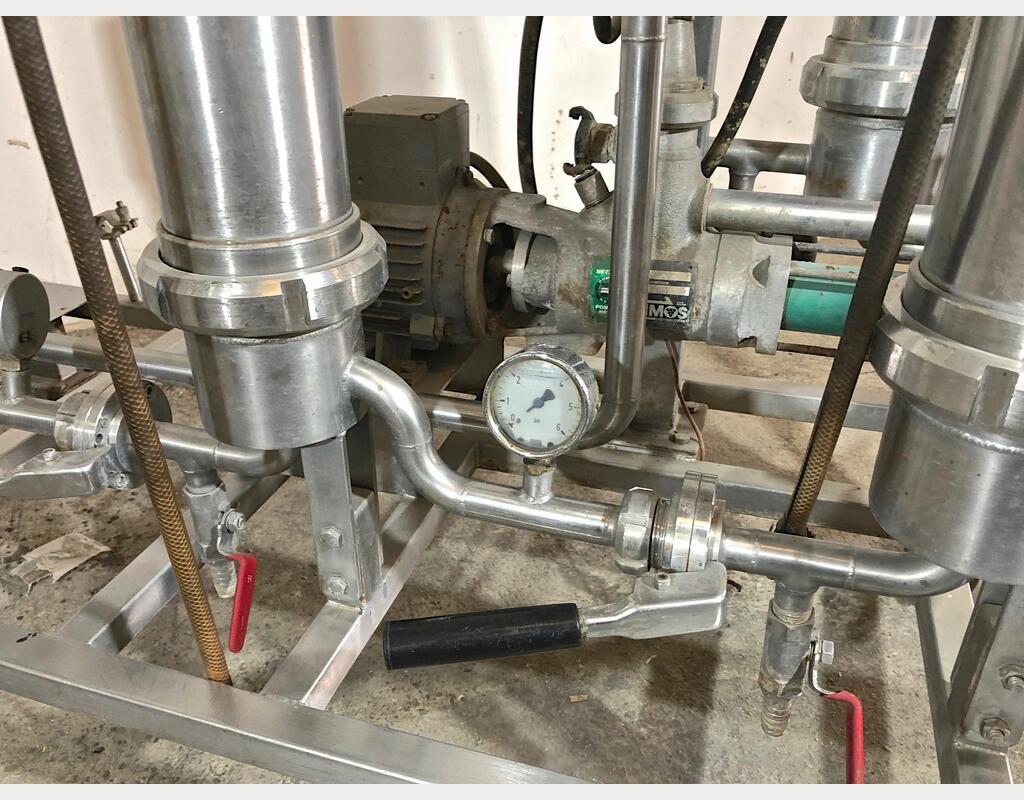Palette de filtration INOX - 3 cartouche 30"