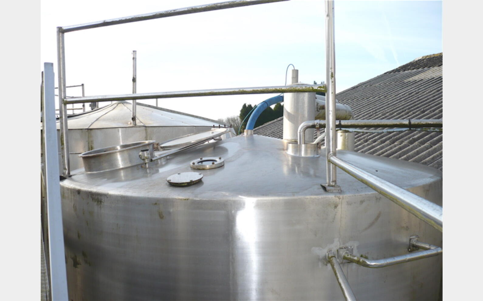 cuve de stockage INOX 304 agroalimentaire GOAVEC