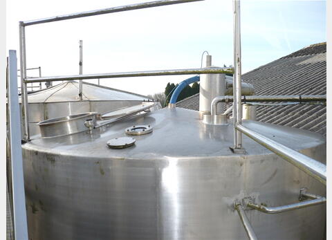 cuve de stockage INOX 304 agroalimentaire GOAVEC