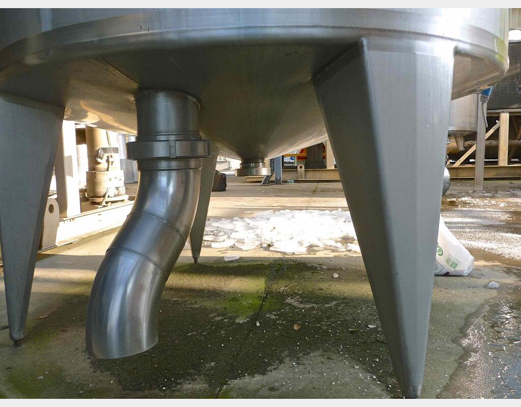 Cuve de stockage inox - Volume : 2000 litres