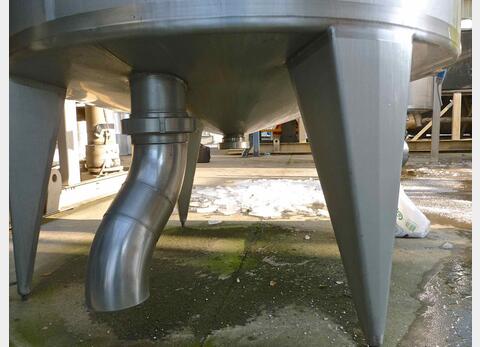 Cuve de stockage inox - Volume : 2000 litres