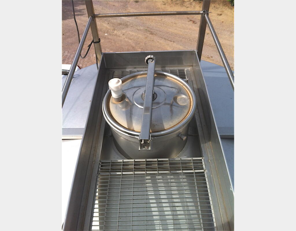 Cuve INOX 316 refroidit