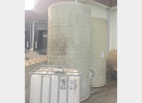 Cuve fibre cylindrique verticale