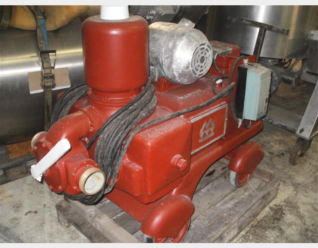 POMPE A PISTON MANZINI  - 2 VITESSES, 220 / 400 hls/ heure