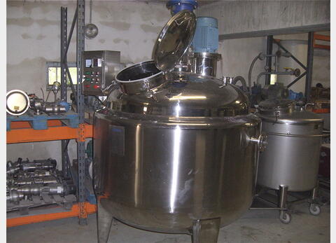 cuve de m&eacute;lange INOX 316 L NEUVE