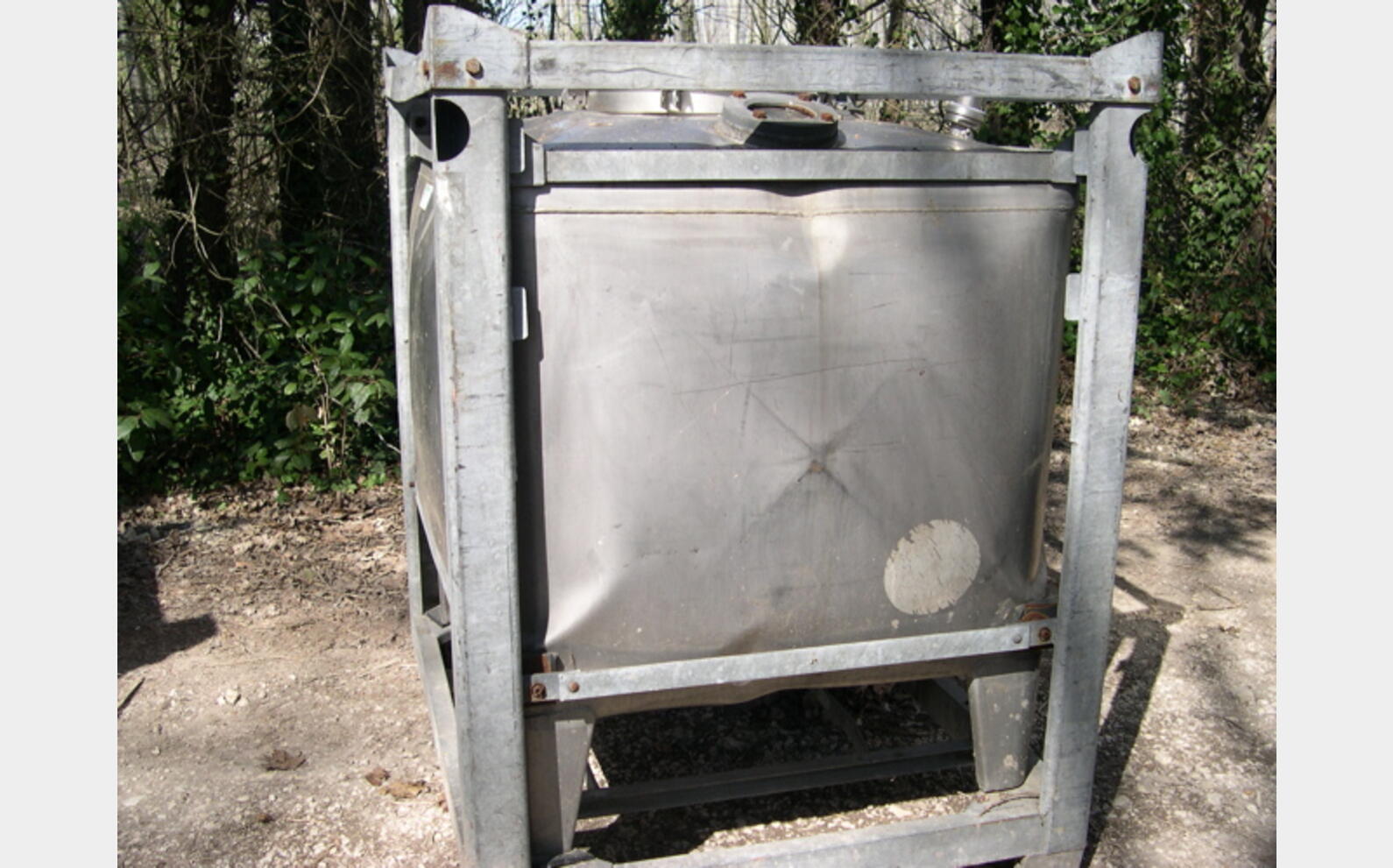 conteneur INOX 1000 litres