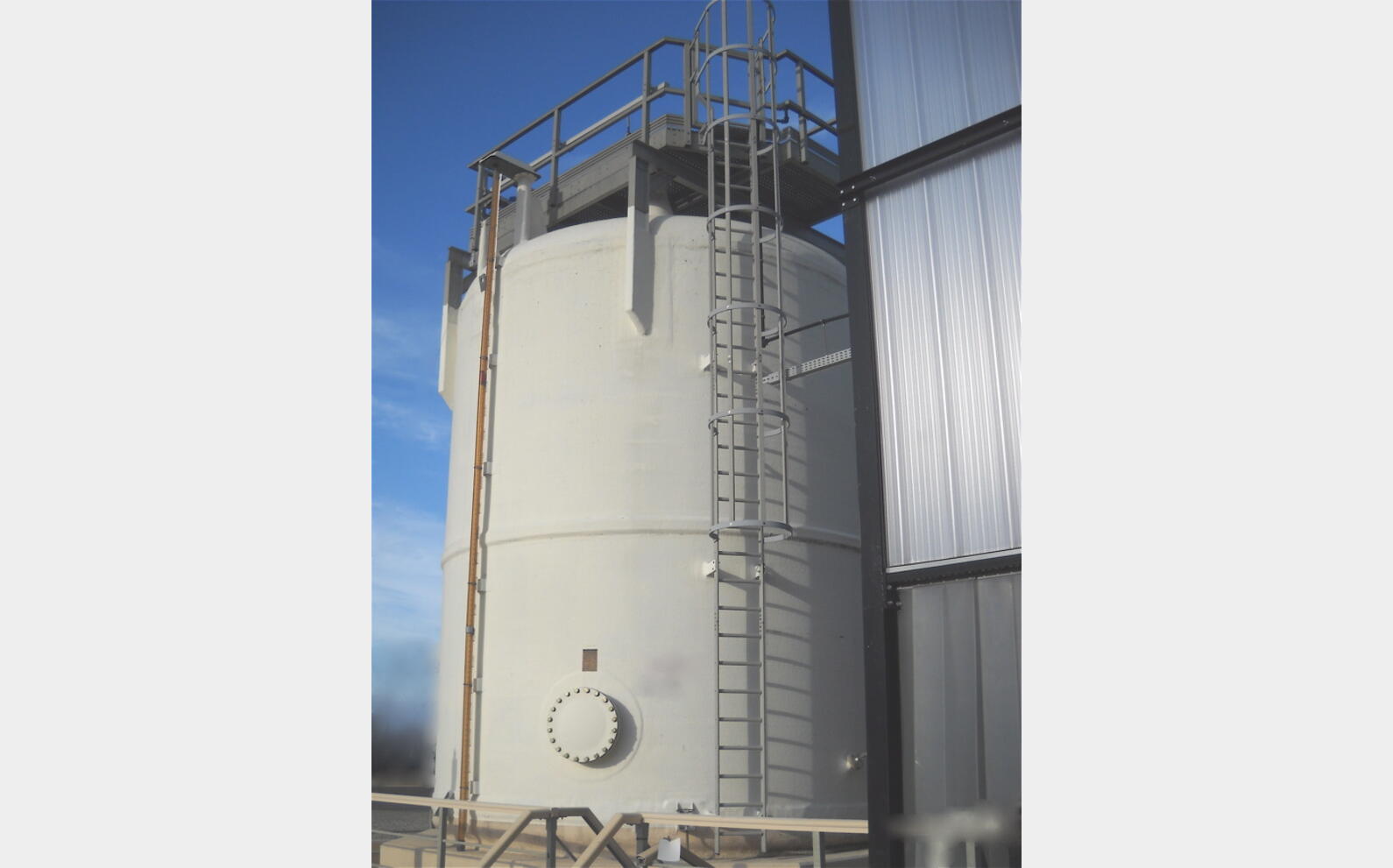 Cuve de stockage 114 m3 - fibre de verre