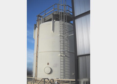 Cuve de stockage 114 m3 - fibre de verre