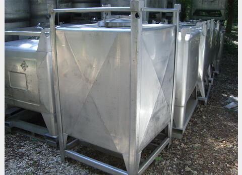 Conteneur Inox 304 1.000 litres
