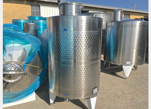 Cuve inox 316 -  Ceinture de froid 17 HL (1700 Litres) ARSILAC