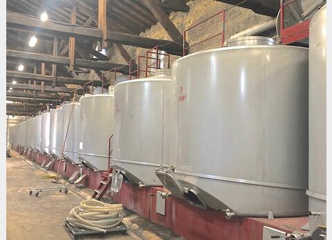 Cuve inox avec drapeaux Marque : ALFA LAVAL