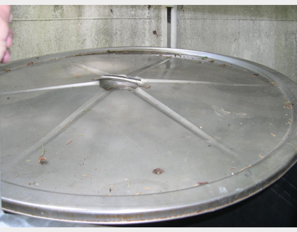 Cuve de stockage en INOX - Volume : 1000 litres