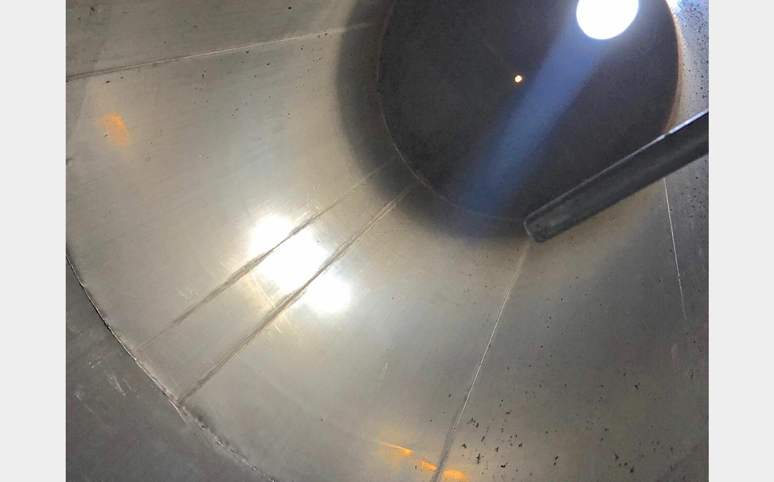 cuve stockage INOX fond cuill&egrave;re