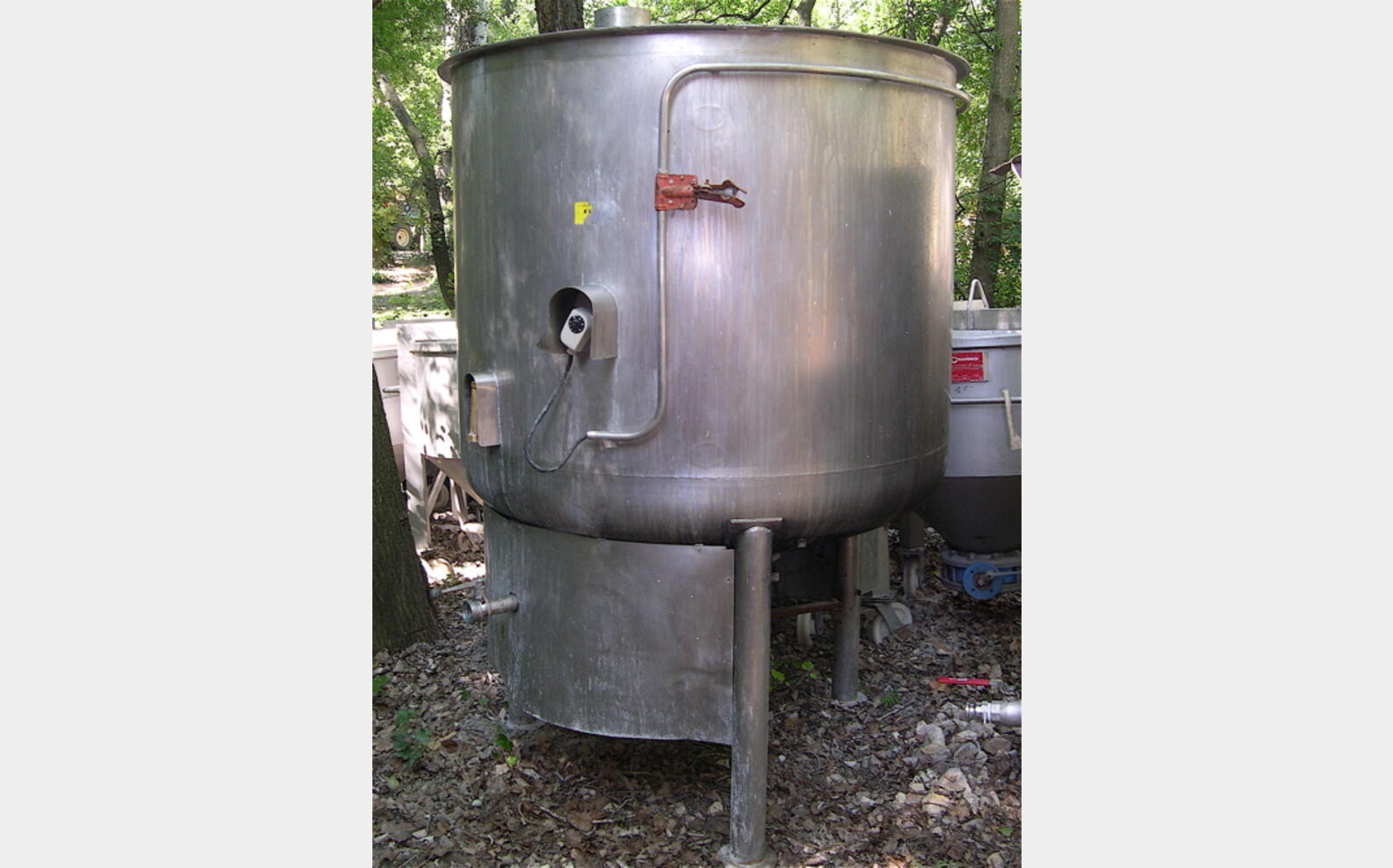 cuve m&eacute;lange INOX Volume : 1600 litres