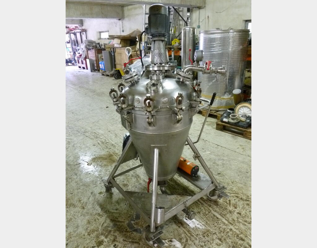 Cuve de mélange en INOX 316 Ti - Volume : 100 litres