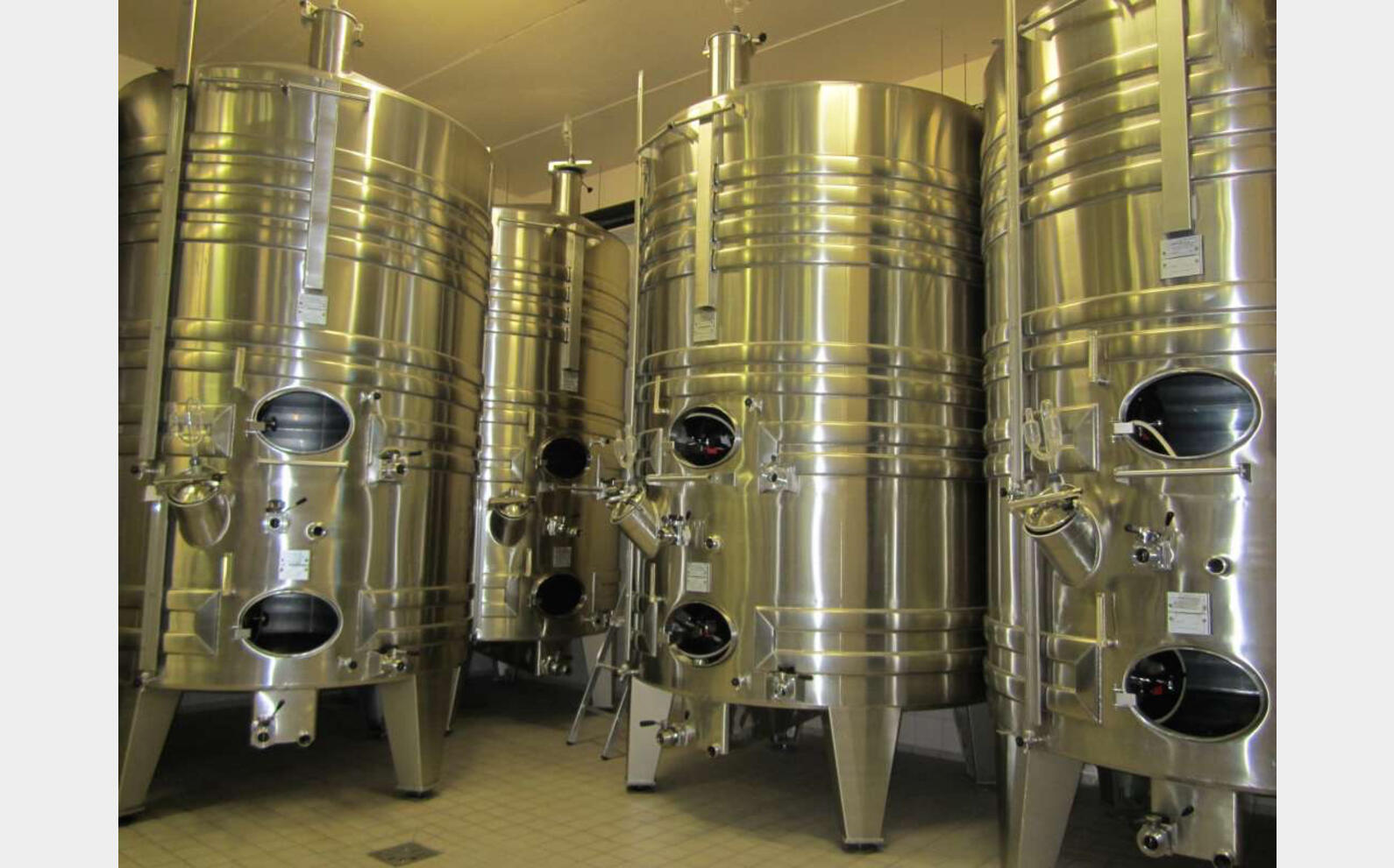 Cuve INOX 316L compartiment&eacute;e Ann&eacute;e : 2004 Marque : LACOUR