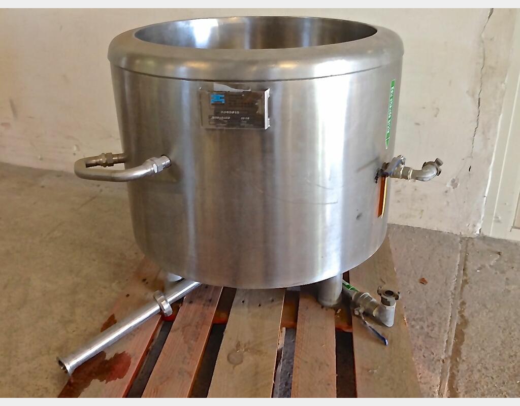 Fondoir inox - Volume : 125 litres