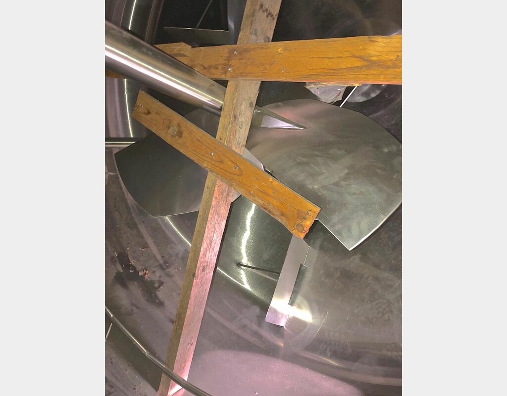 Cuve inox de mélange - 20000 l