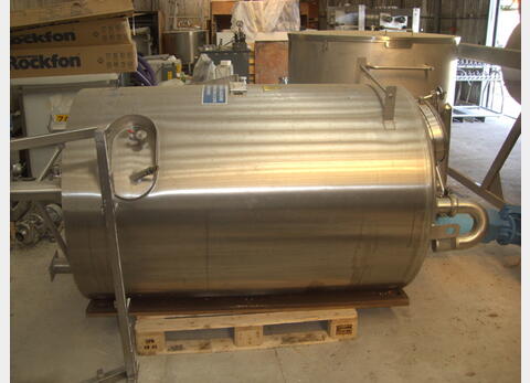 Cuve inox 316L isol&eacute;e, agit&eacute;e, r&eacute;chauff&eacute;e Cuve isol&eacute;e, double enveloppe, agit&eacute;e