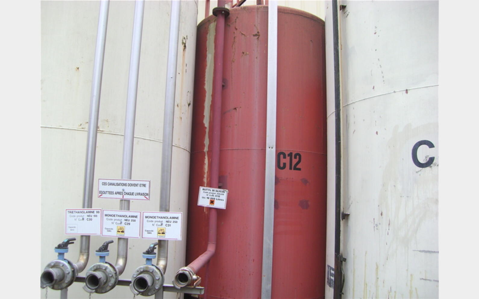 Cuve Acier d'occasion 10m3