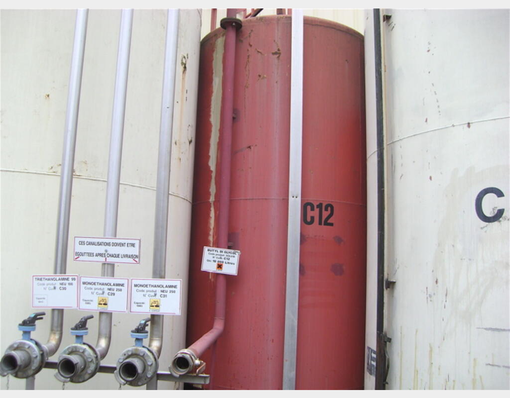 Cuve Acier d'occasion 10m3