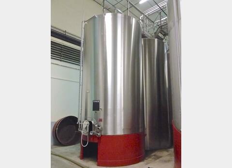 Cuve inox stockage Volume : 185 HLS (18500 litres)
