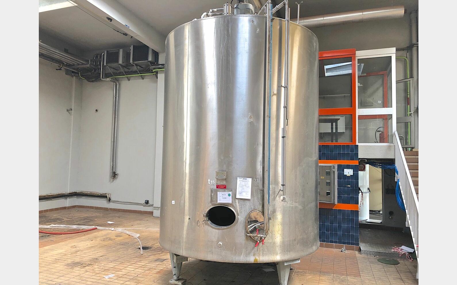 Cuve inox agit&eacute;e isol&eacute;e N&deg;T5 Marque : PIERRE GUERIN