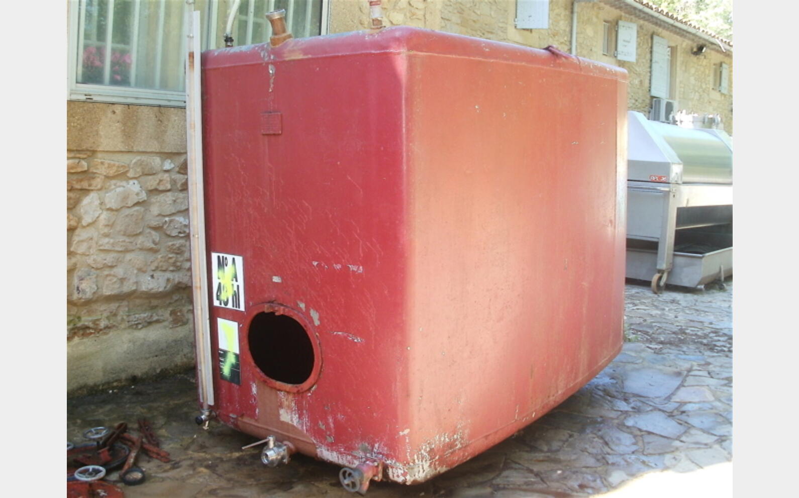Cuve acier &eacute;maill&eacute;
