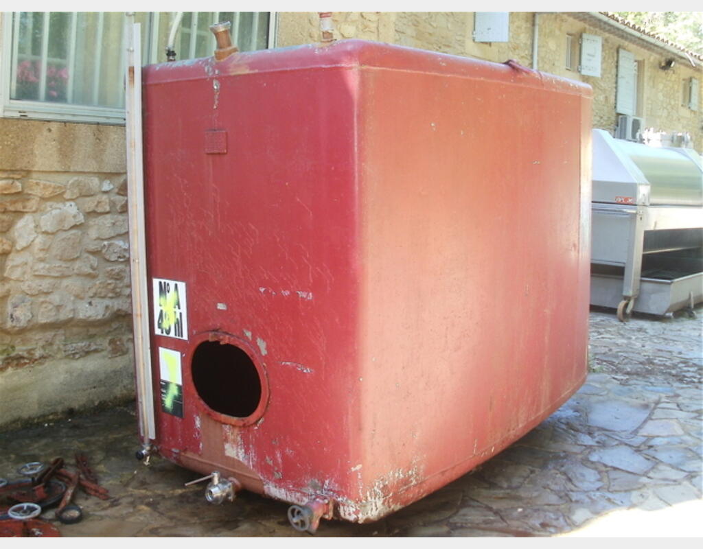 Cuve acier &eacute;maill&eacute;