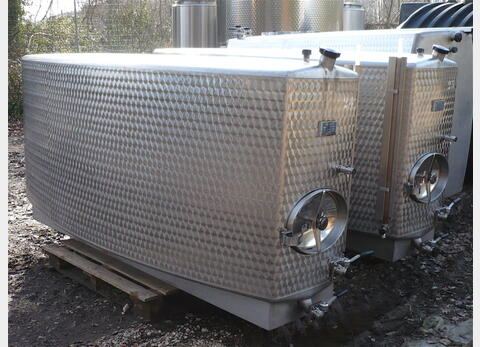 Cuve de stockage en INOX 304 - Volume : 2500 litres