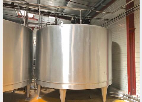 Cuve inox Agit&eacute; N&deg;A.B.C.et D 23.600 litres