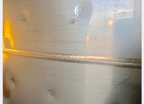 304 stainless steel tank - Cylindro-conical 12 HL (1200 litres) ARSILAC