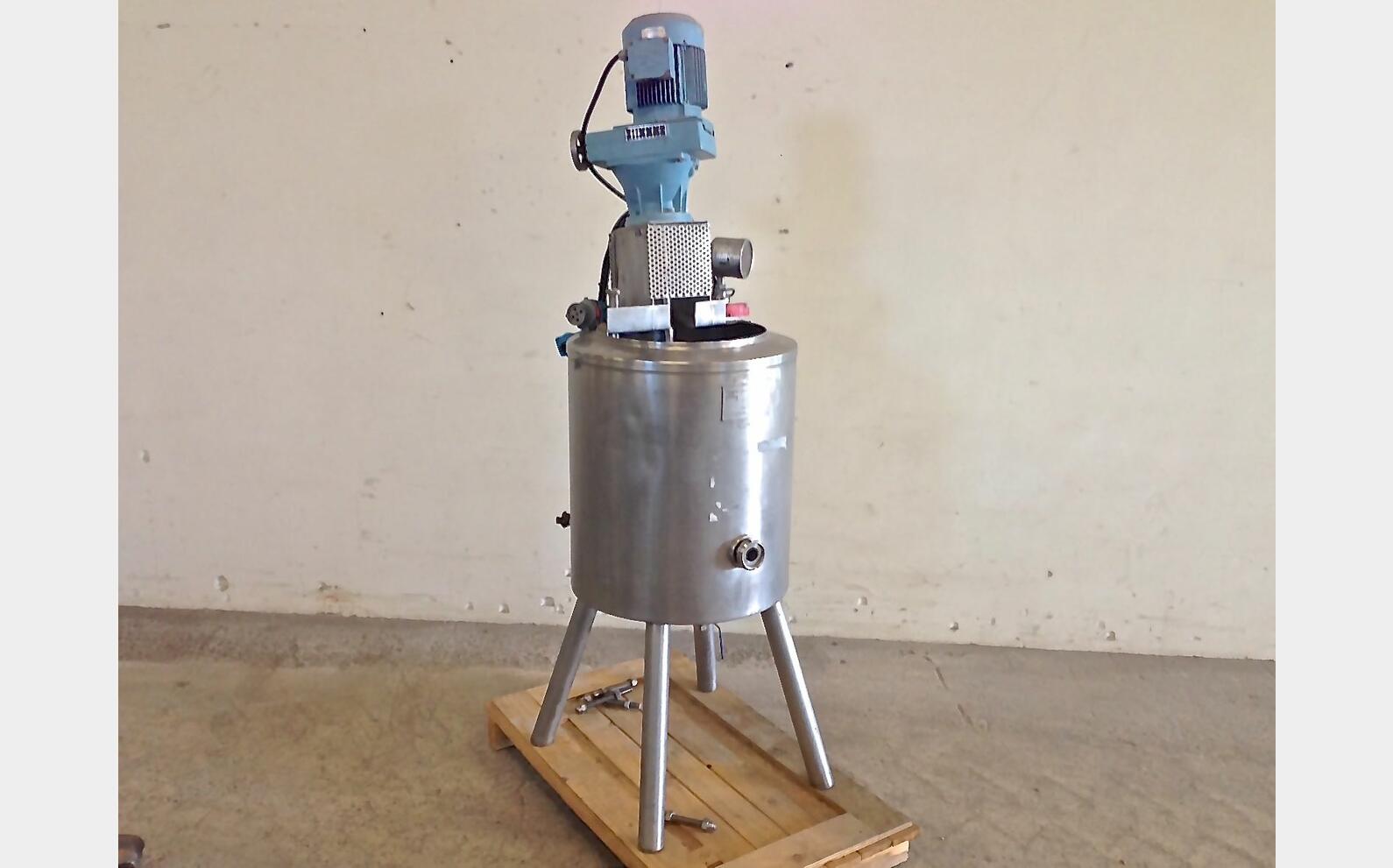 Cuve inox de pasteurisation Volume : 60 litres