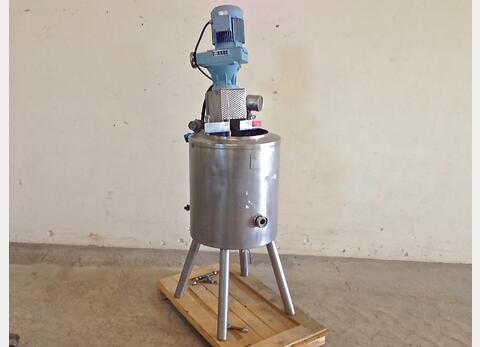 Cuve inox de pasteurisation Volume : 60 litres