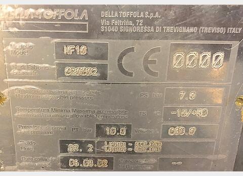 ATEX earth filter - Model NF 10 Flow : 300 HL/h DELLA TOFFOLA