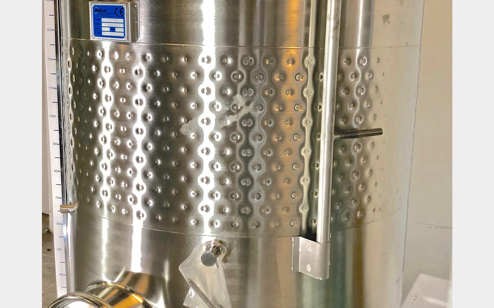 Cuve inox 304 - Circuit nid d'abeilles 27.2 HL (2 728 litres) ARSILAC
