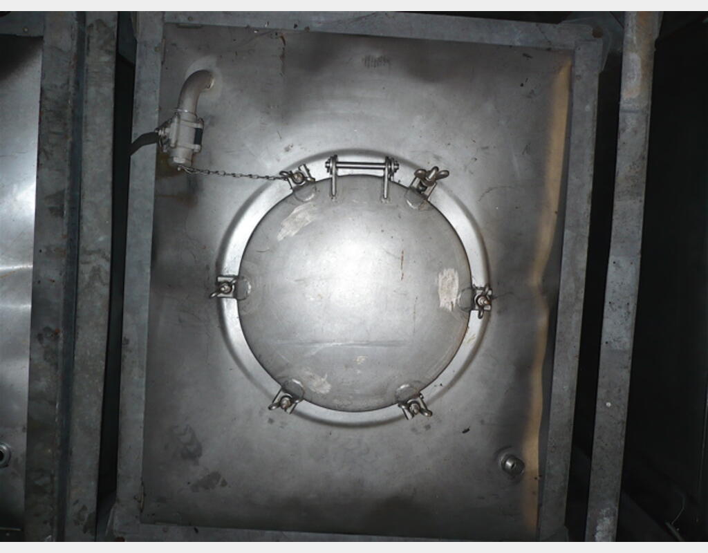 conteneur INOX 1000 litres - provenance alimentaire