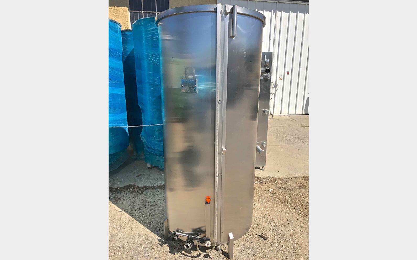 Cuve inox chapeau flottant Marque : MOREAU TMS