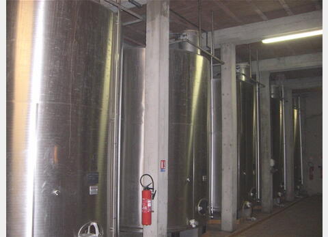 Cuve de stockage en INOX 304 - Volume 240 hecto (24000 litres)