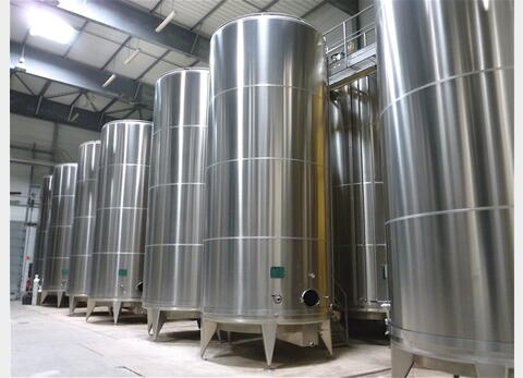 Cuve stockage INOX 316L sur pieds Agroalimentaire Marque : CSC