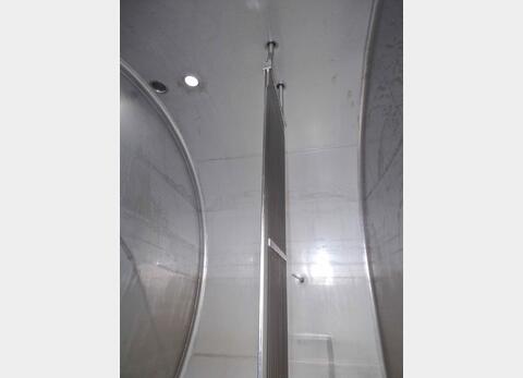 Cuve  INOX 316L cylindrique horizontale 3 compartiments : 25 + 25 + 50 HL
