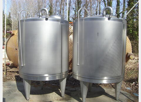 cuve stockage INOX 316L Ann&eacute;e : 2003 Volume : 3150 litres