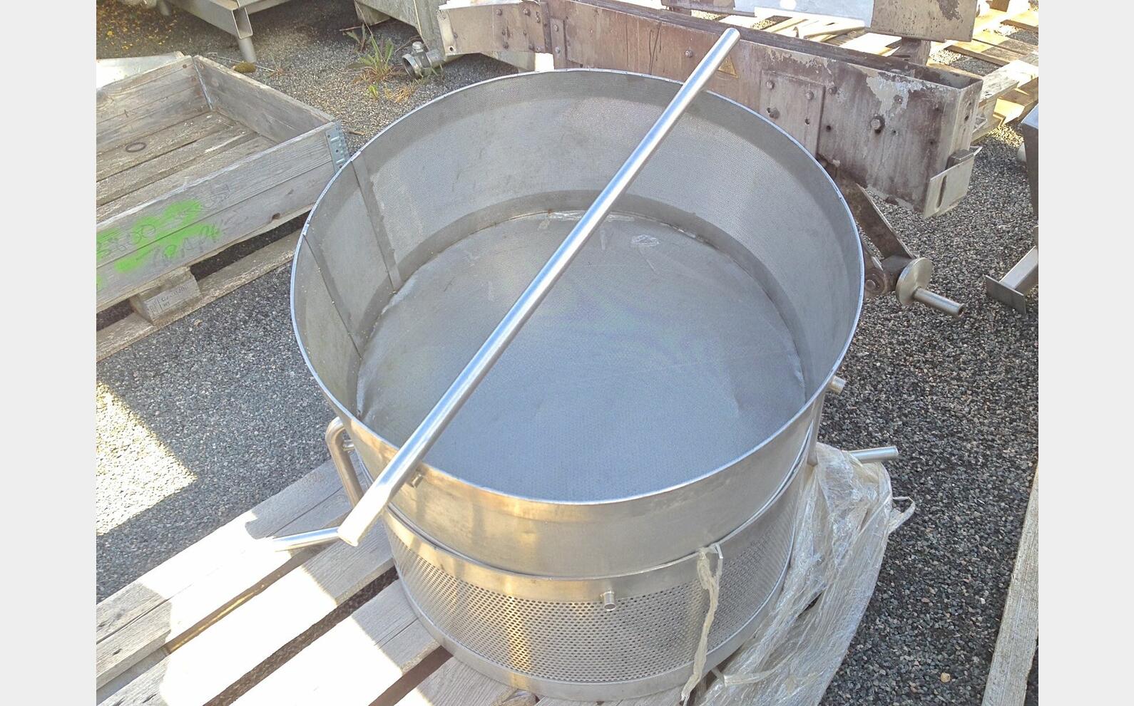 Lot de 2 Paniers inox perfor&eacute;s LSDH18