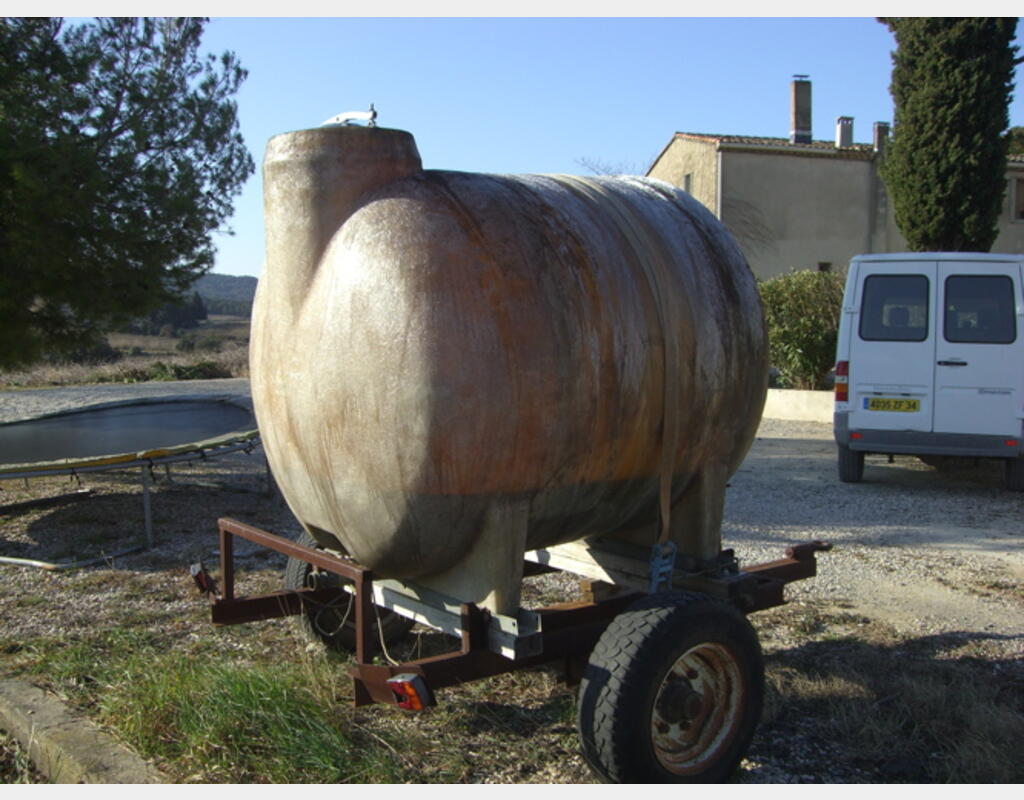 Tonne à eau 25 HLS (2500 litres)