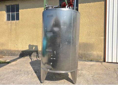 cuve m&eacute;lange inox 316L LSDH18 3000 litres