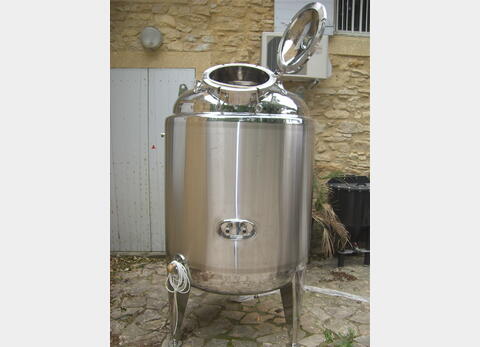 Cuve de mélange isolée DP (chaud/froid) - INOX 316L