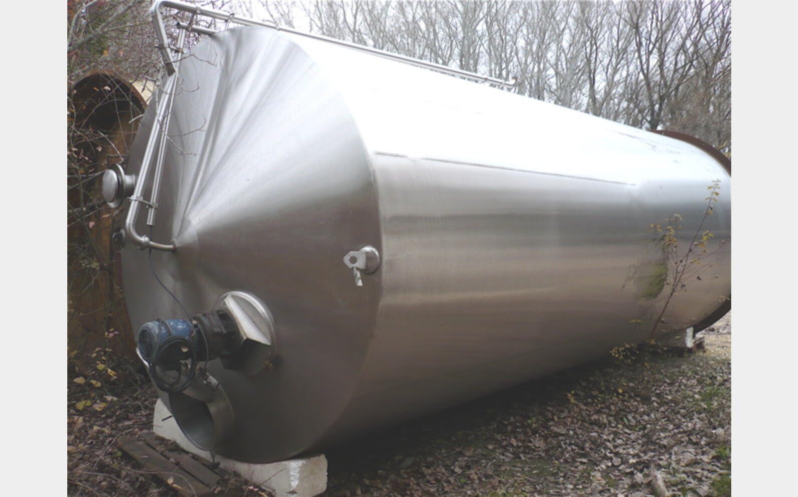 cuve m&eacute;lange INOX 304 Volume : 24000 litres